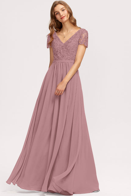 Robe Cérémonie Vaporeuse Lilas