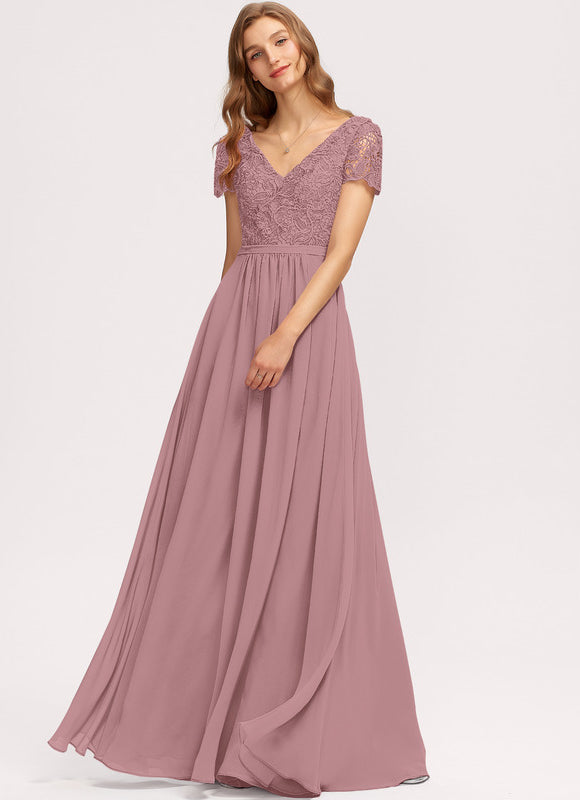 Robe Cérémonie Vaporeuse Lilas