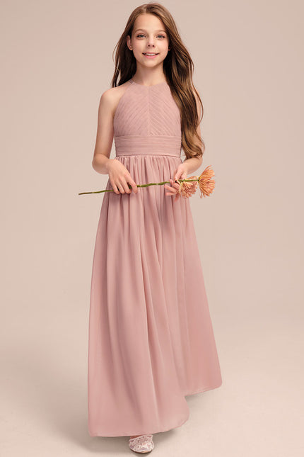Robe Cérémonie Élégante Poudrée