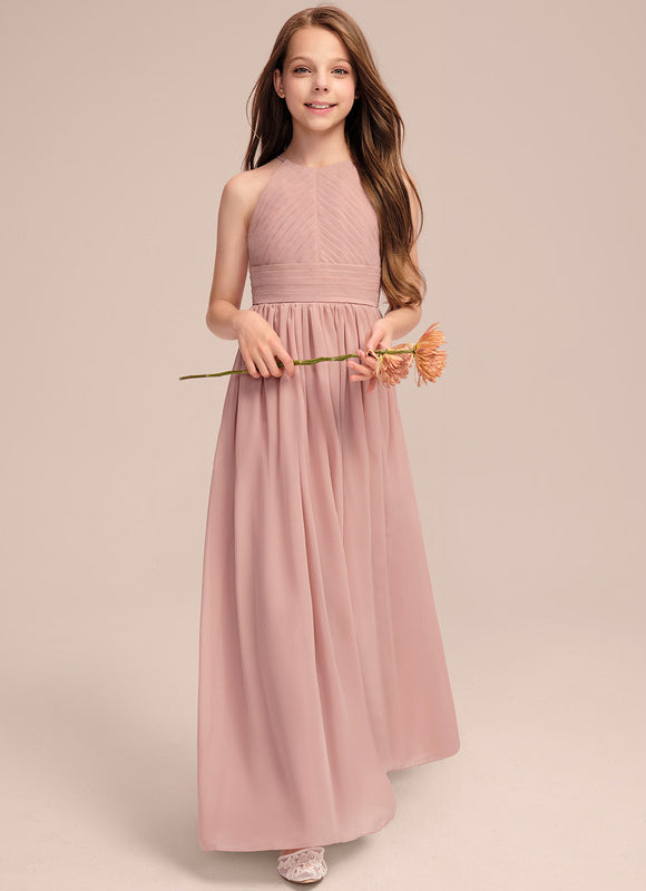 Robe Cérémonie Élégante Poudrée