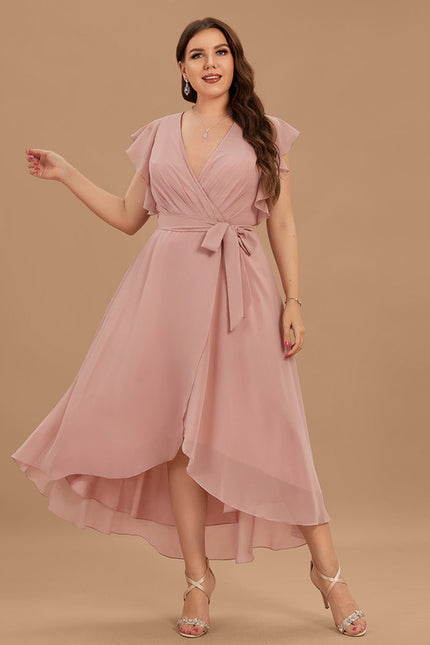 Robe Cérémonie Fluide Marine Élégante - gallery 4