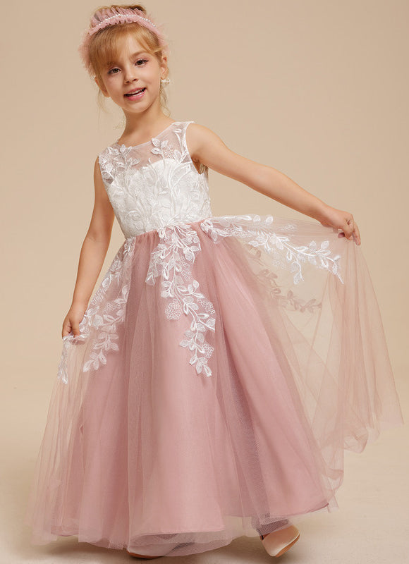 Robe Cérémonie Tulle Navy Floral - gallery 9