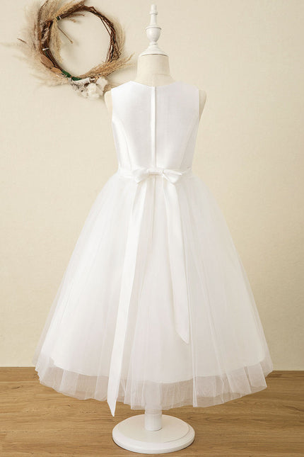 Robe Cérémonie Satinée Épure - gallery 2