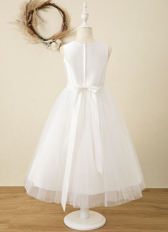 Robe Cérémonie Satinée Épure - gallery 2