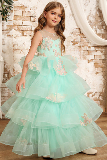 Robe Cérémonie Tulle Aquatique - gallery 7