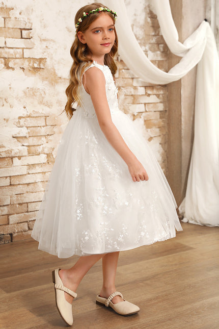 Robe Blanche Ado Ceremonie - gallery 8