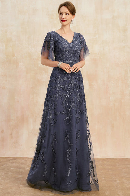 Robe Cérémonie Longue Tulle Ornée - gallery 4