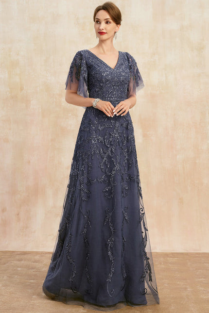 Robe Cérémonie Longue Tulle Ornée - gallery 4