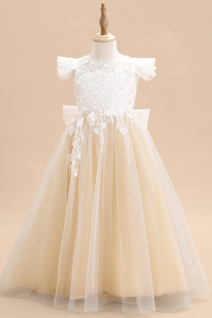 Robe Cérémonie Florale Élégante - gallery 5