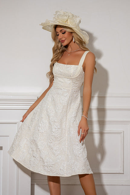 Robe Cérémonie Rose Fleuri - gallery 1