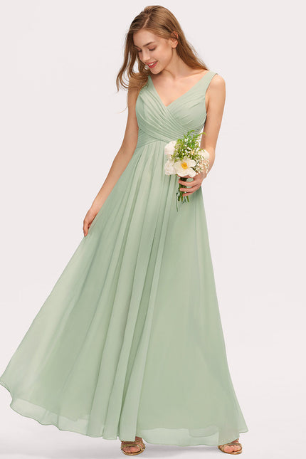 Robe Cérémonie Longue Volants Rose - gallery 4