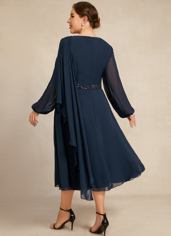 Robe Cérémonie Chic Colonne Nuit - gallery 8