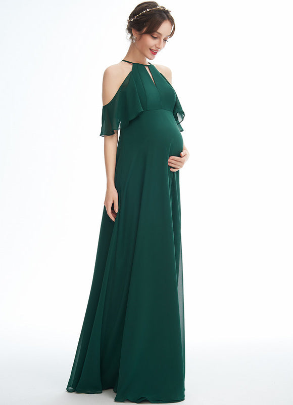 Robe Cérémonie Émeraude Flottante - gallery 3