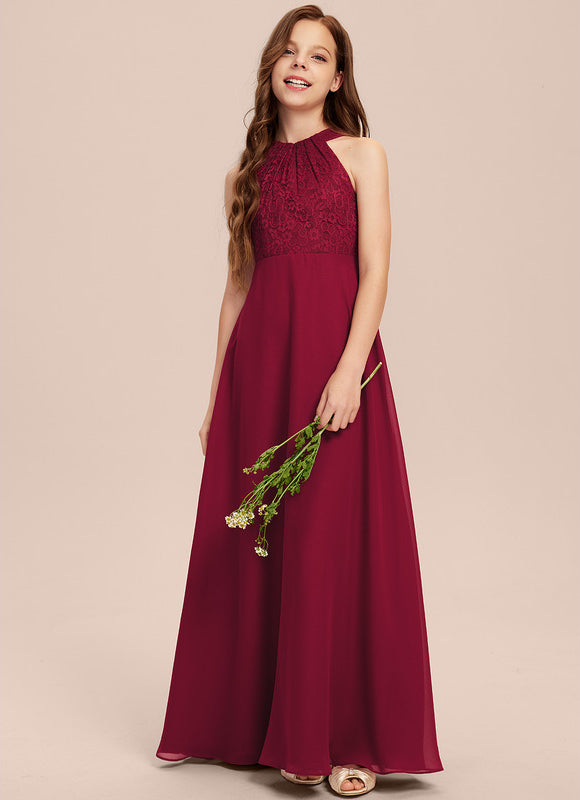 Robe Cérémonie Longue Rose Douce - gallery 4