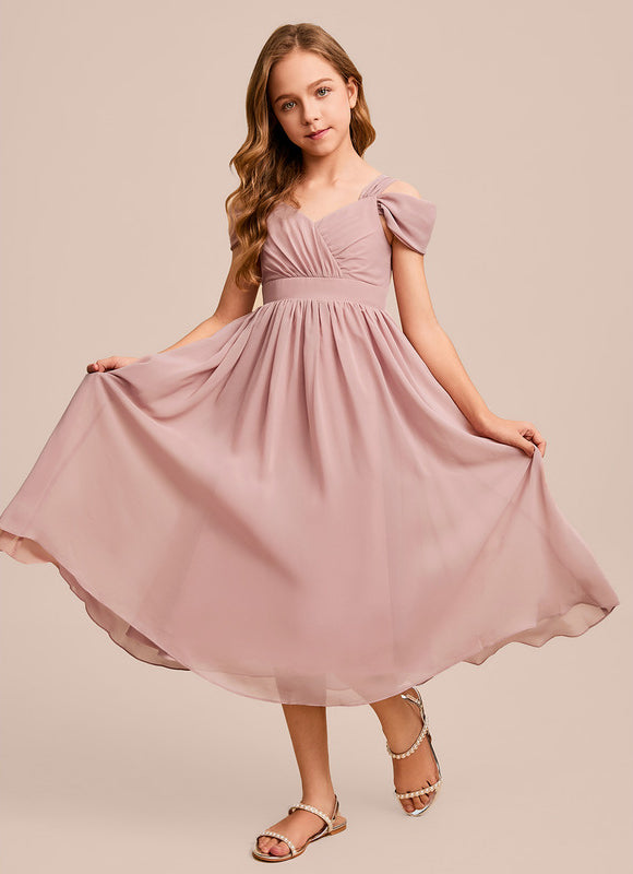 Robe Cérémonie Mauve Délicate - gallery 2