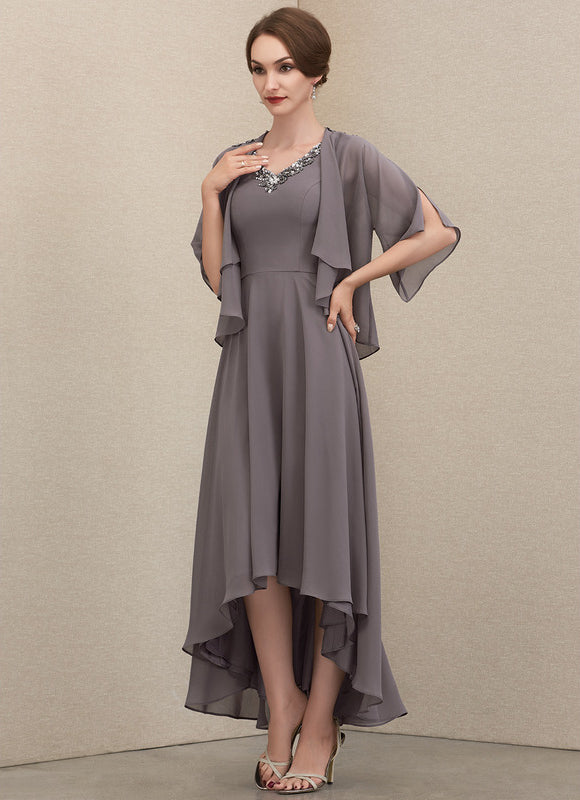 Robe Cérémonie Chiffon Sophistiquée - gallery 2