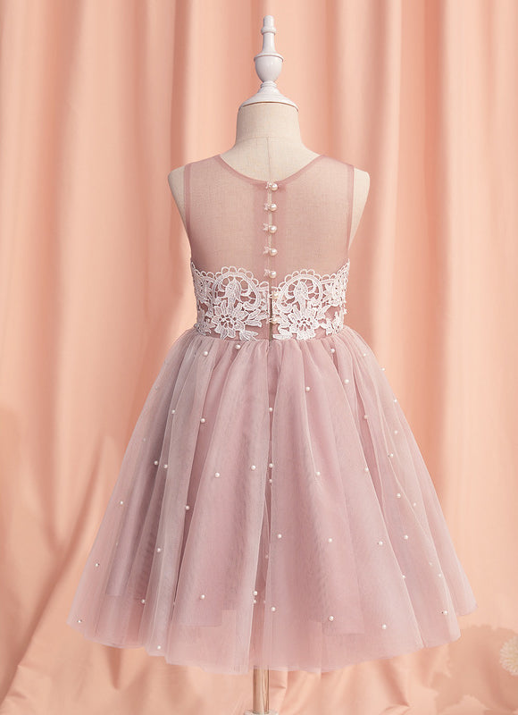 Robe Cérémonie Tulle Poudré - gallery 1