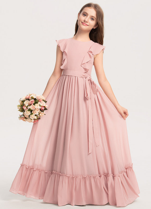 Robe Cérémonie Flottante Enfant