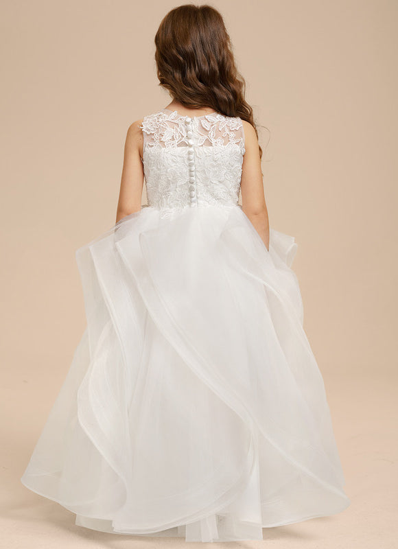 Robe Cérémonie Tulle Ivoire - gallery 5