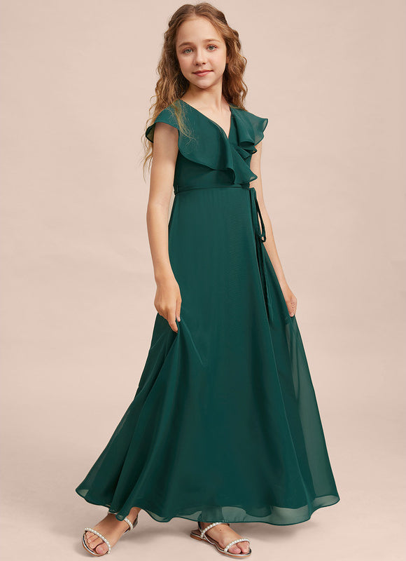 Robe Cérémonie Longue Vert Deau - gallery 6