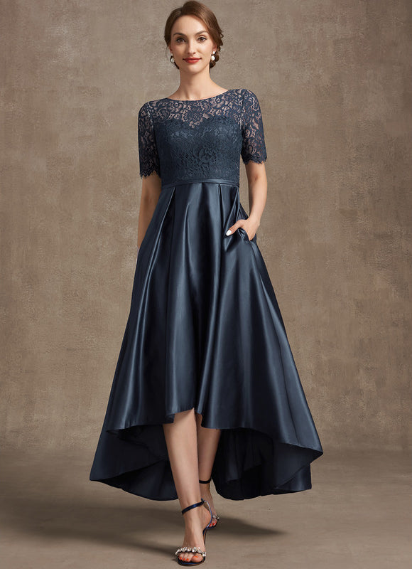Robe Cérémonie Nuit Satinée Éthérée - gallery 1