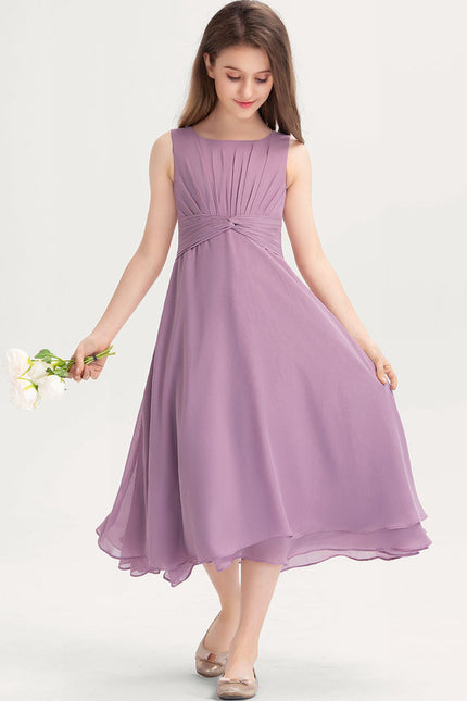 Robe Cérémonie Lavande Élégante - gallery 2