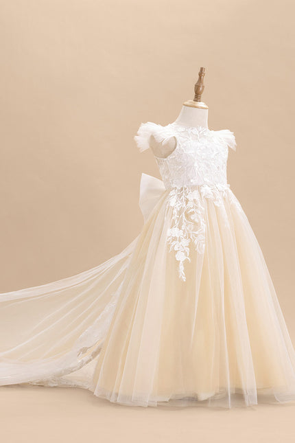 Robe Cérémonie Florale Élégante - gallery 4