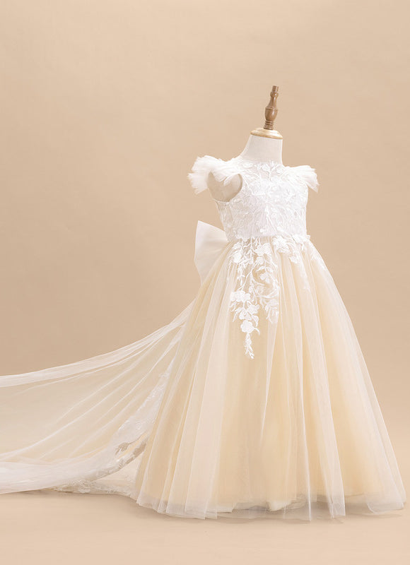 Robe Cérémonie Florale Élégante - gallery 4