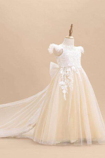 Robe Cérémonie Florale Élégante - gallery 4