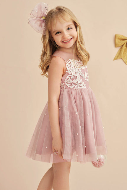 Robe Cérémonie Tulle Poudré - gallery 8