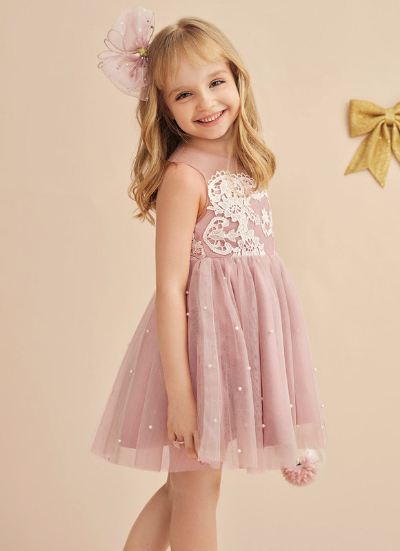Robe Cérémonie Tulle Poudré - gallery 8