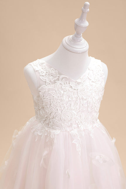 Robe Cérémonie Florale Perlée - gallery 6