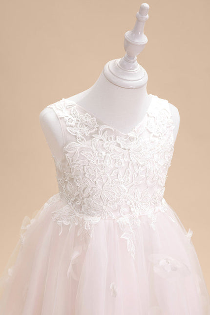 Robe Cérémonie Florale Perlée - gallery 6