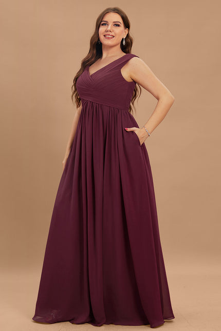 Robe Cérémonie Élégante À Décolleté - gallery 8