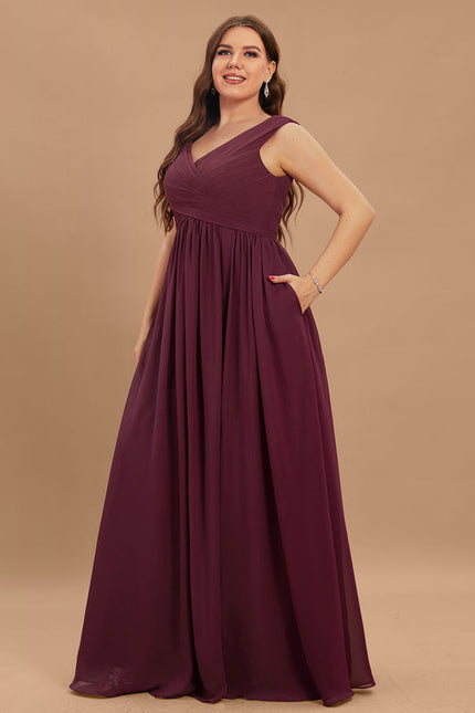 Robe Cérémonie Élégante À Décolleté - gallery 8