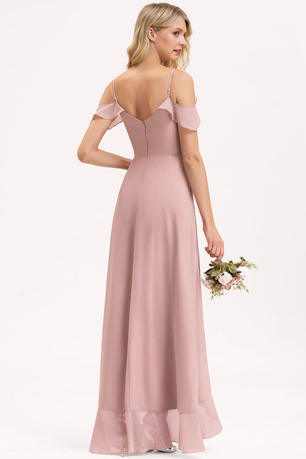 Robe Cérémonie Fluide Marine Élégante - gallery 3