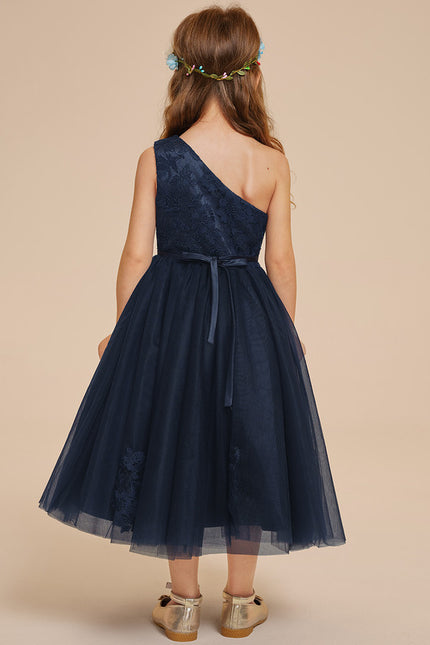 Robe Cérémonie Tulle Asymétrique - gallery 5