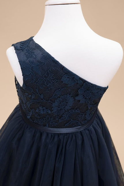 Robe Cérémonie Tulle Asymétrique - gallery 7