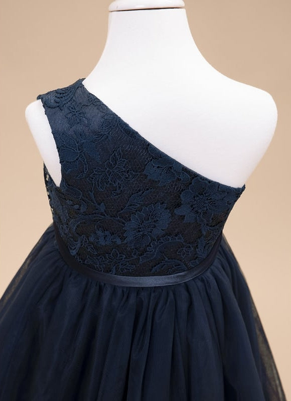 Robe Cérémonie Tulle Asymétrique - gallery 7