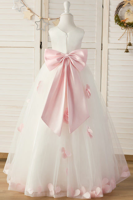 Robe Cérémonie Tulle Fleurie