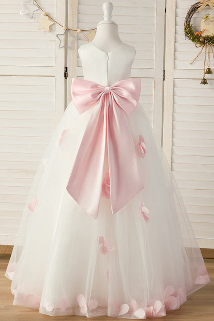 Robe Cérémonie Tulle Fleurie