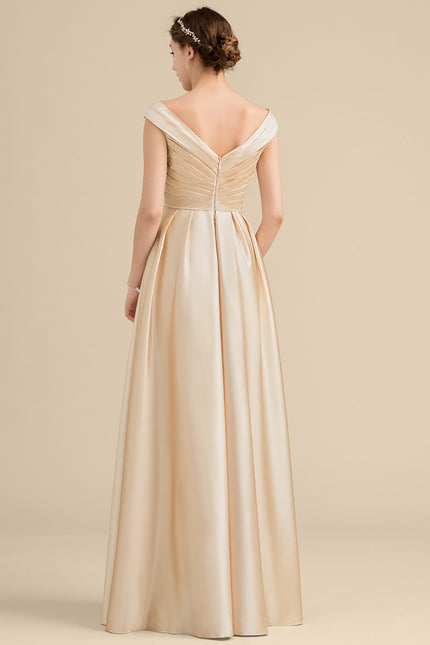 Robe Cérémonie Soirée Drapée - gallery 2