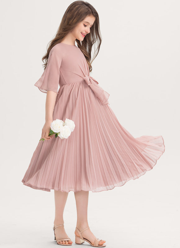 Robe Rose Pale Ceremonie