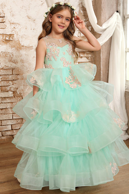 Robe Cérémonie Tulle Aquatique - gallery 8