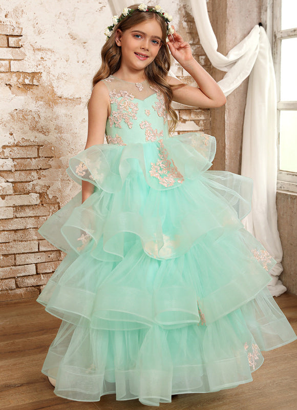 Robe Cérémonie Tulle Aquatique - gallery 8