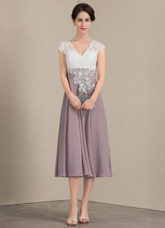 Robe Cérémonie Élegante Violet - gallery 2
