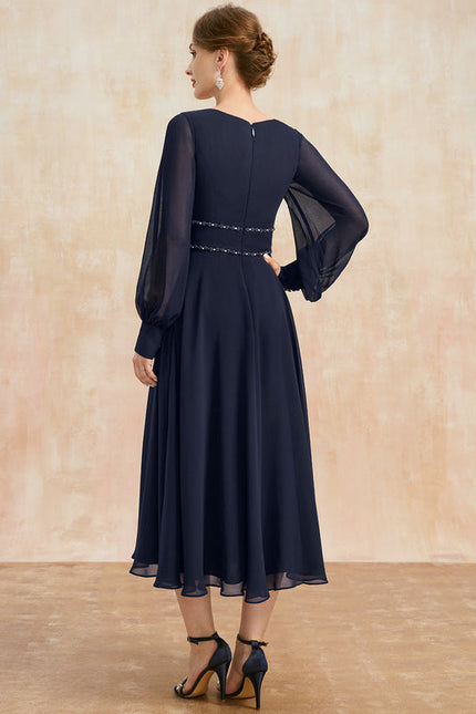Robe Cérémonie Vaporeuse Bicolore Élégante - gallery 5