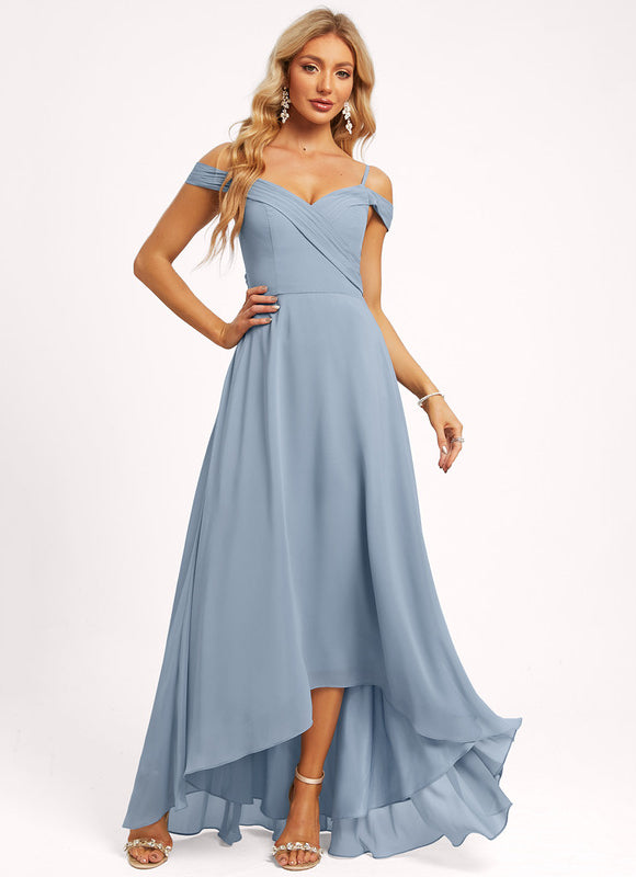 Robe Cérémonie Mousseline Rose - gallery 4