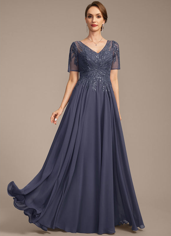 Robe Cérémonie Dentelle Perles - gallery 1