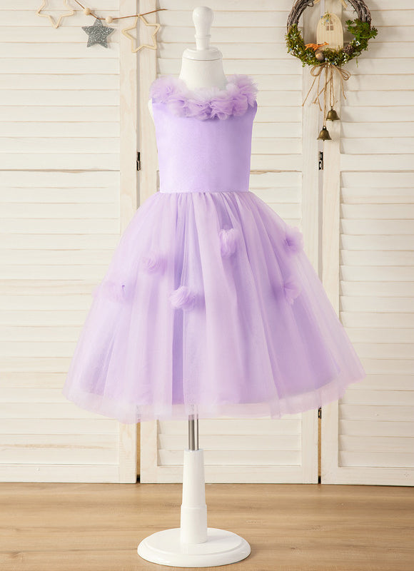 Robe Cérémonie Lavande Éclatante - gallery 8